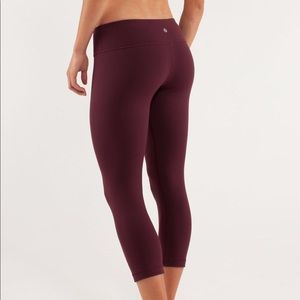 Lululemon Wunder Under Crop